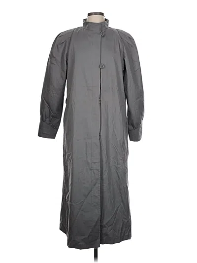 Pre-owned Unbranded Raincoat In Gray