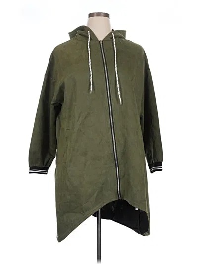 Pre-owned Unbranded Raincoat In Green