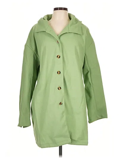 Pre-owned Unbranded Raincoat In Green