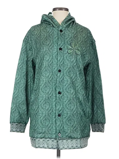 Pre-owned Unbranded Raincoat In Green