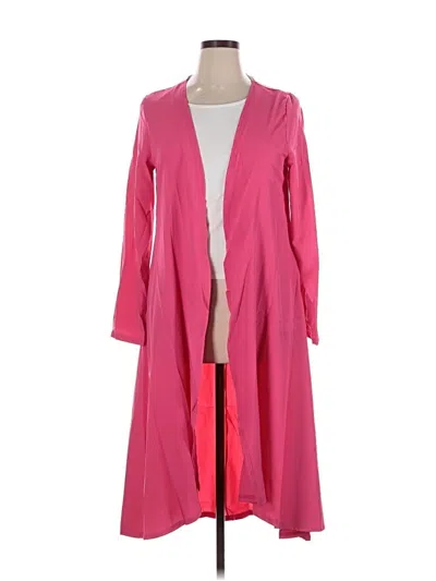 Pre-owned Unbranded Raincoat In Pink