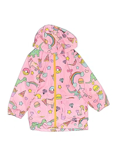 Pre-owned Unbranded Kids' Raincoat In Pink