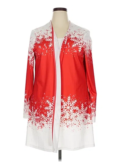 Pre-owned Unbranded Raincoat In Red