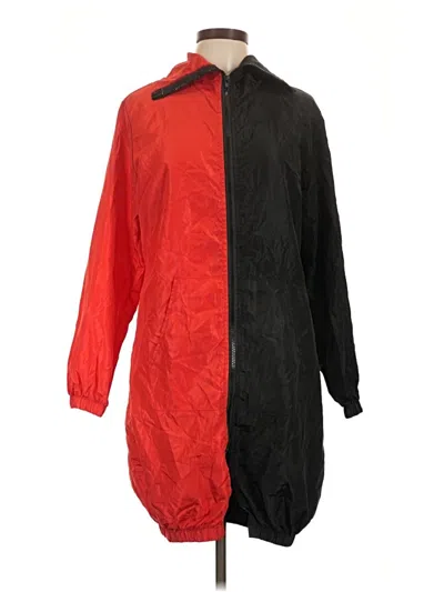 Pre-owned Unbranded Raincoat In Red