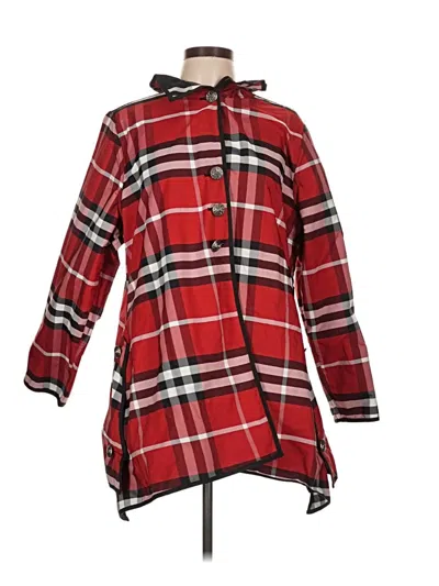 Pre-owned Unbranded Raincoat In Red