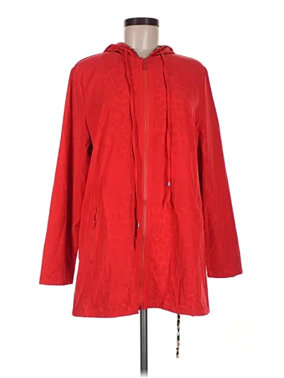 Pre-owned Unbranded Raincoat In Red