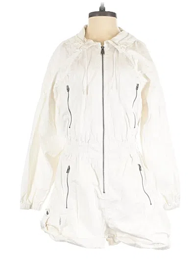 Pre-owned Unbranded Raincoat In White