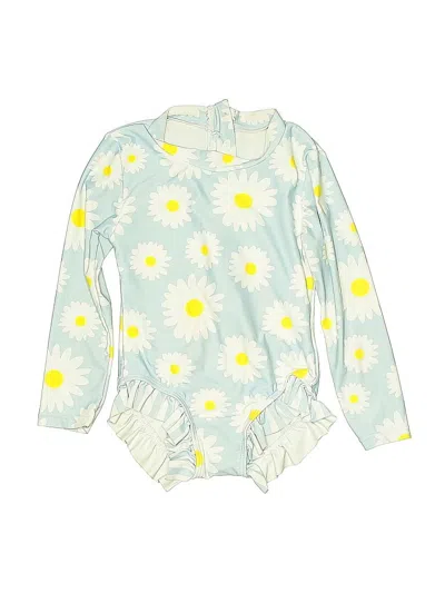 Pre-owned Unbranded Kids' Rash Guard In Blue