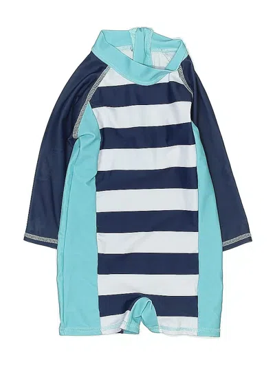 Pre-owned Unbranded Kids' Rash Guard In Blue