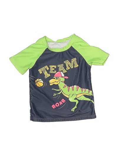 Pre-owned Unbranded Kids' Rash Guard In Green