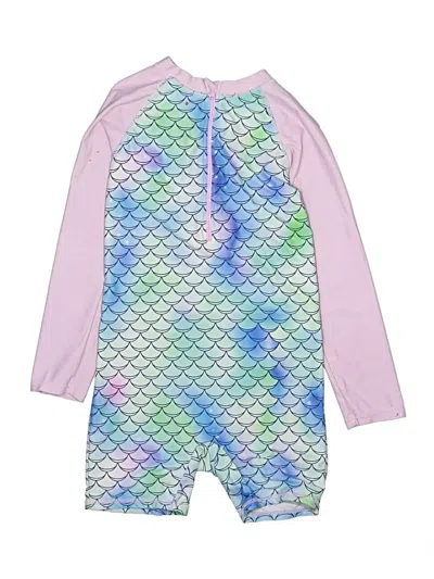 Pre-owned Unbranded Kids' Rash Guard In Pink