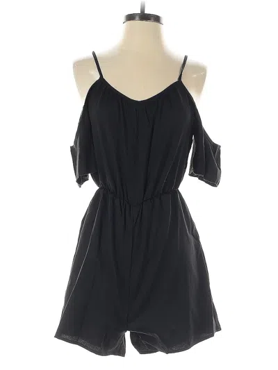 Pre-owned Unbranded Romper In Black