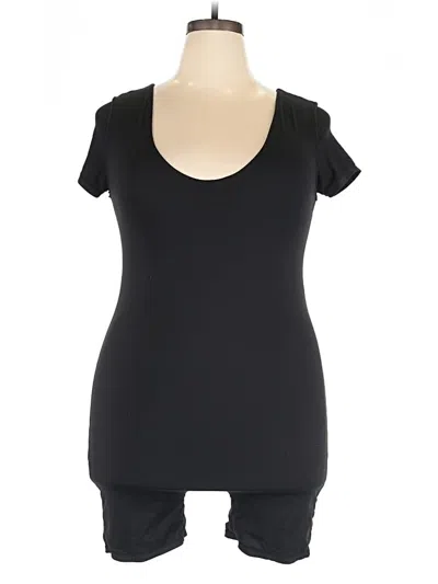 Pre-owned Unbranded Romper In Black