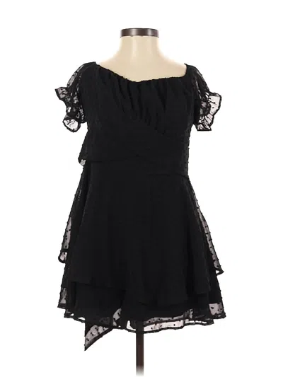 Pre-owned Unbranded Romper In Black