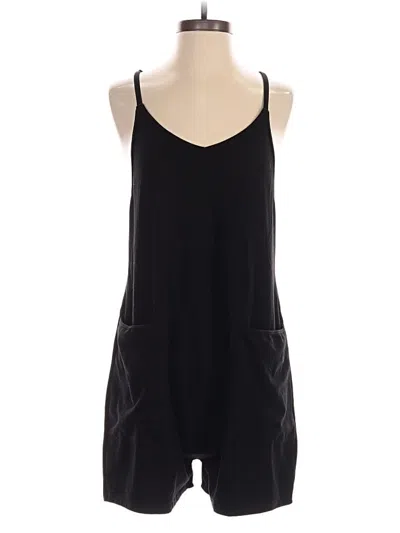 Pre-owned Unbranded Romper In Black