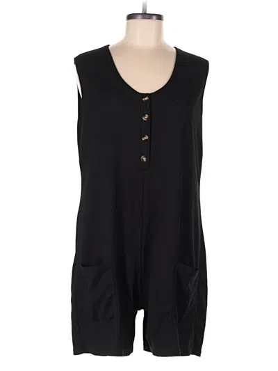 Pre-owned Unbranded Romper In Black