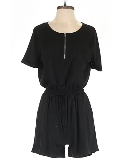 Pre-owned Unbranded Romper In Black