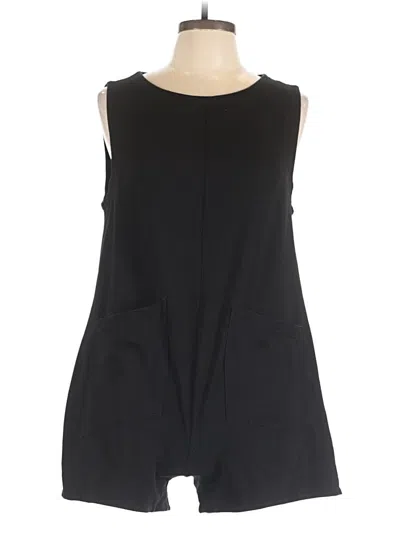Pre-owned Unbranded Romper In Black
