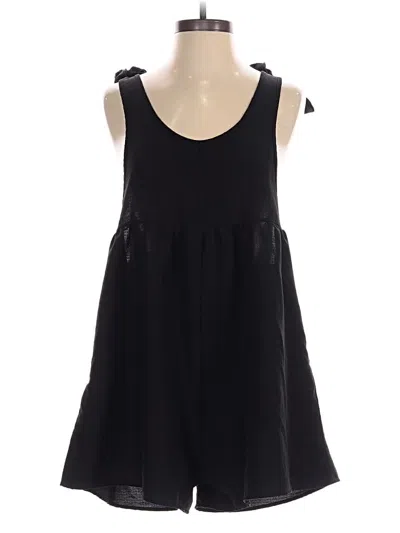 Pre-owned Unbranded Romper In Black