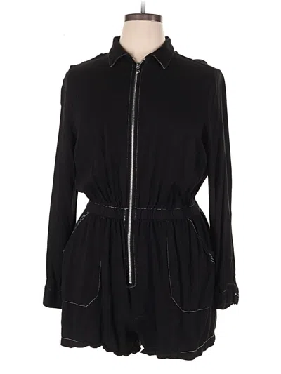 Pre-owned Unbranded Romper In Black