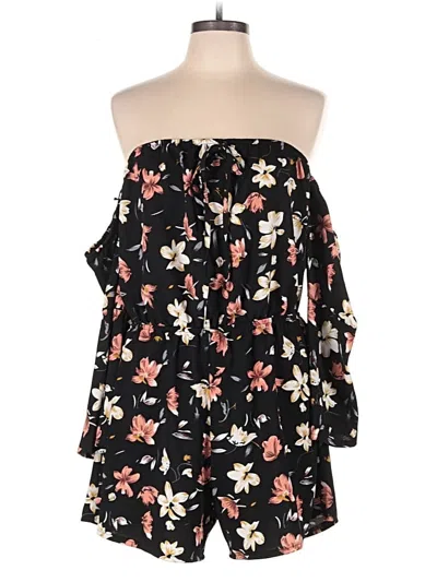 Pre-owned Unbranded Romper In Black