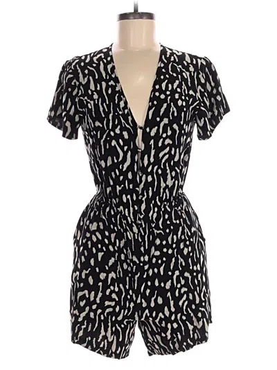 Pre-owned Unbranded Romper In Black