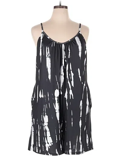 Pre-owned Unbranded Romper In Black