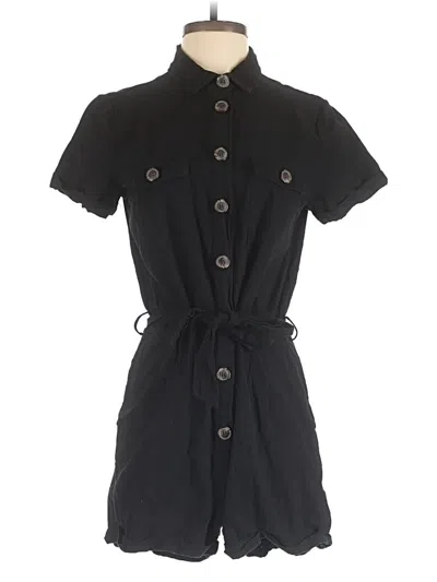 Pre-owned Unbranded Romper In Black