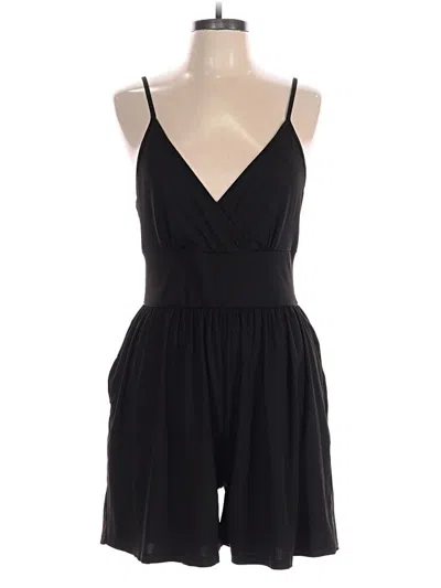 Pre-owned Unbranded Romper In Black