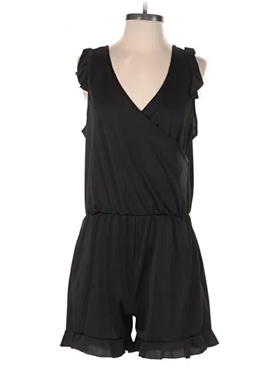 Pre-owned Unbranded Romper In Black