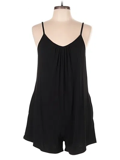 Pre-owned Unbranded Romper In Black