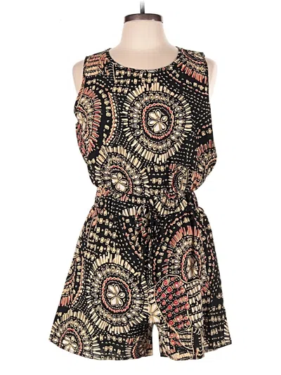 Pre-owned Unbranded Romper In Black