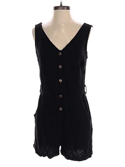 Pre-owned Unbranded Romper In Black
