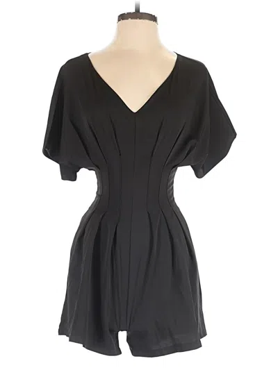 Pre-owned Unbranded Romper In Black