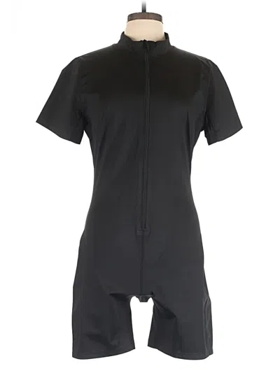 Pre-owned Unbranded Romper In Black