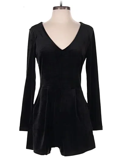 Pre-owned Unbranded Romper In Black