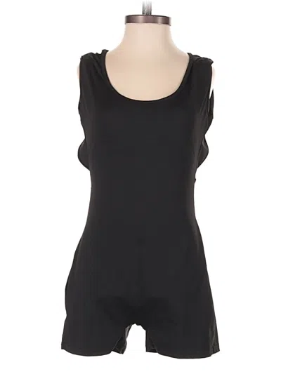 Pre-owned Unbranded Romper In Black