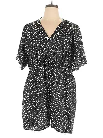Pre-owned Unbranded Romper In Black