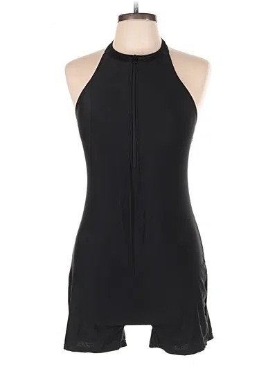 Pre-owned Unbranded Romper In Black