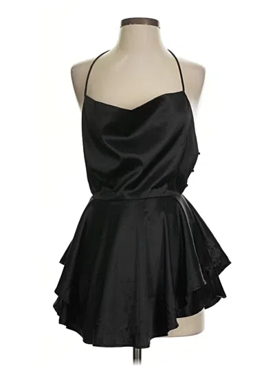 Pre-owned Unbranded Romper In Black