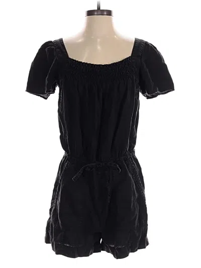 Pre-owned Unbranded Romper In Black