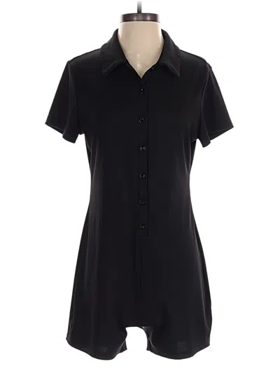 Pre-owned Unbranded Romper In Black