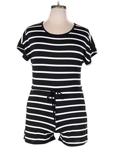 Pre-owned Unbranded Romper In Black