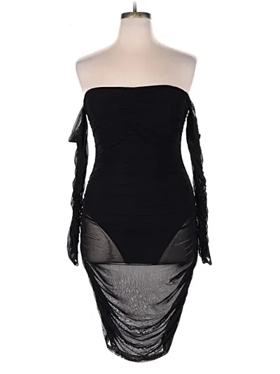 Pre-owned Unbranded Romper In Black