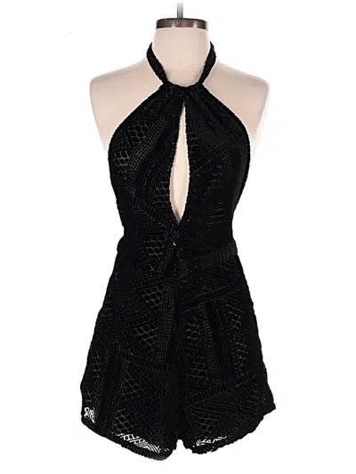 Pre-owned Unbranded Romper In Black