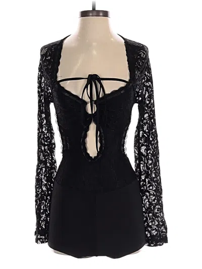 Pre-owned Unbranded Romper In Black
