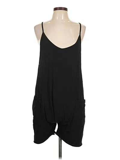 Pre-owned Unbranded Romper In Black