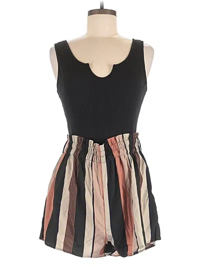 Pre-owned Unbranded Romper In Black