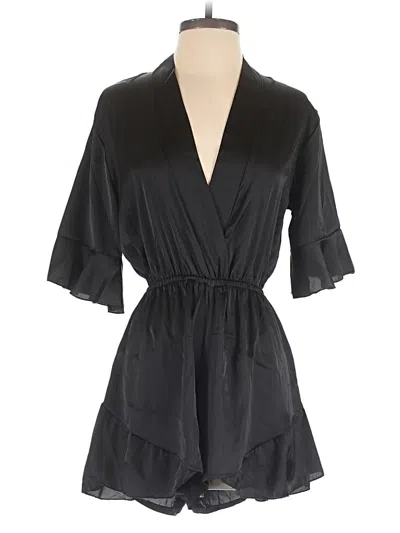 Pre-owned Unbranded Romper In Black