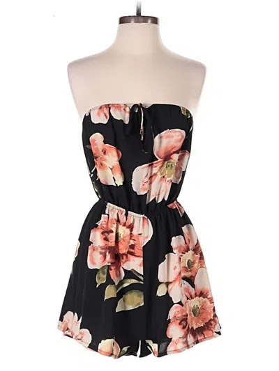 Pre-owned Unbranded Romper In Black